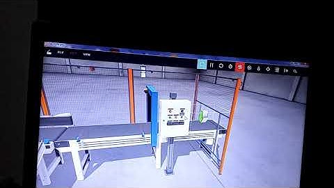 By colour sorting via vision sensor using GXworks2 PLC software & Factory I.O program by:  gramos