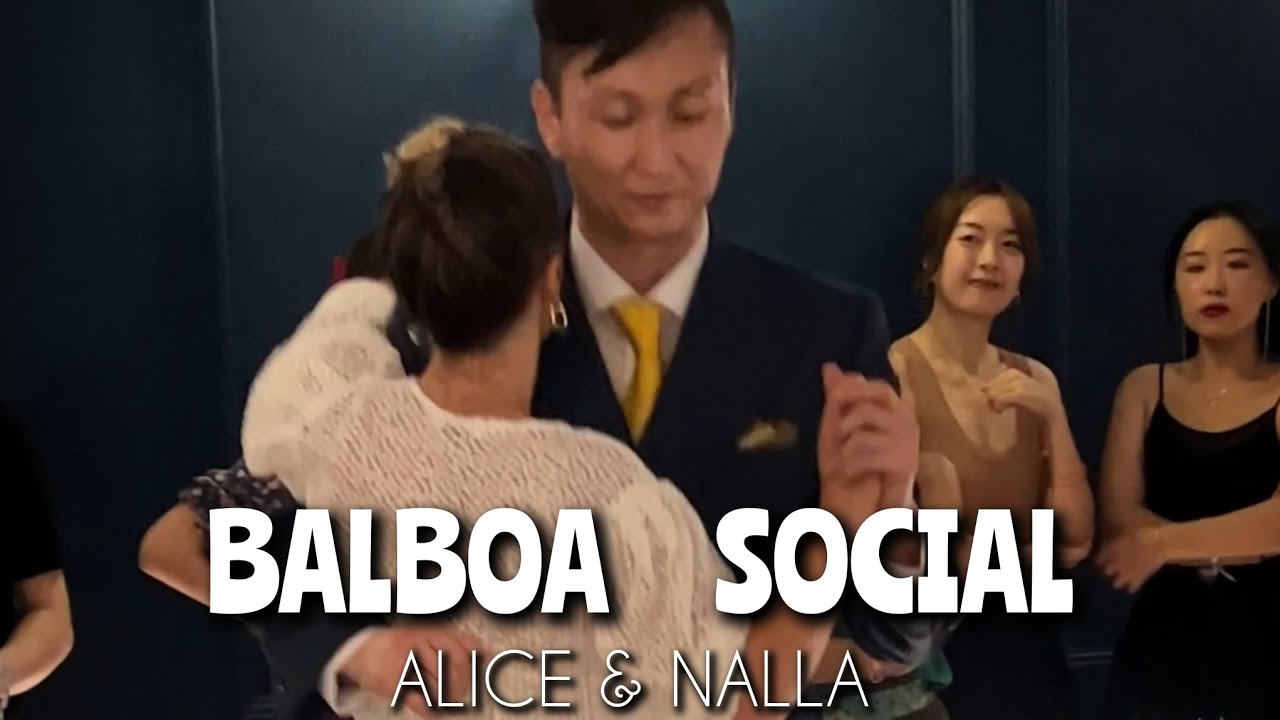 Balboa Social - Alice Mei & Nalla Kim @ Swing Feast 2023 #swingdance
