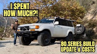 SURPRISING COSTS! What I spent on my budget 80 series Land Cruiser.