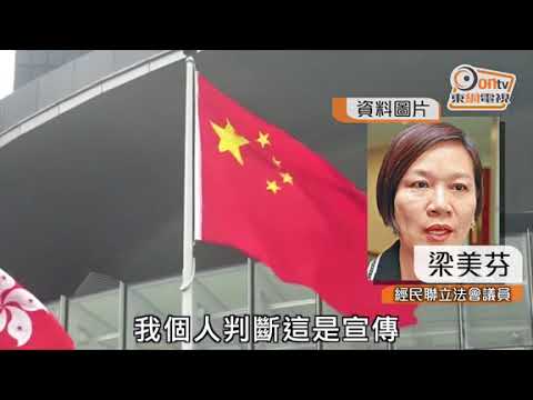 現法例無反分裂　梁美芬指23條斬件立法可行