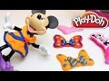 Minnie Mouse Play Doh Dress Gown Prom Dress Mickey Mouse Clubhouse Disney Junior Toys Review