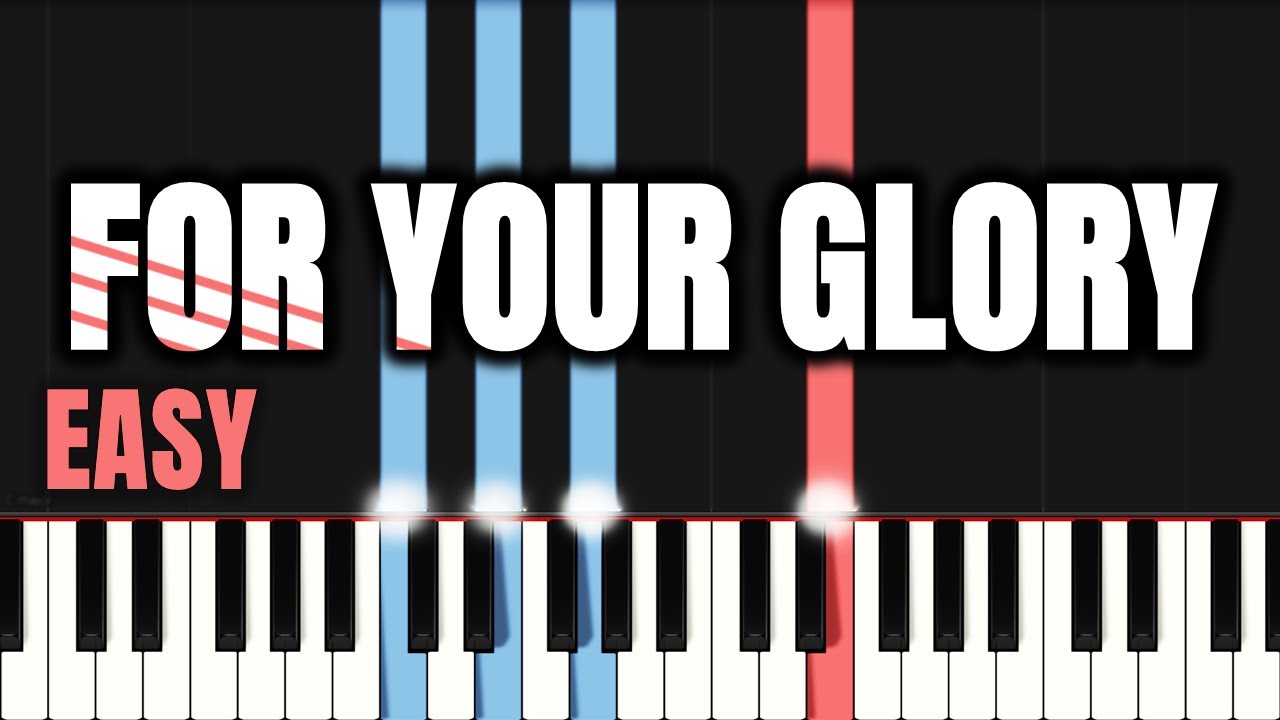 Tasha Cobbs Leonard - For Your Glory | EASY PIANO TUTORIAL by Synthly ...
