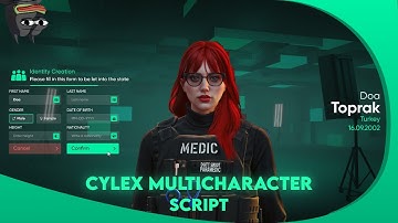 [PAID] [QB/QBOX/ESX] Cylex MULTICHARACTER