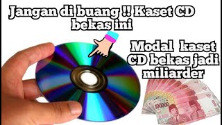 Kerajinan Dari kaset CD bekas || Lemari dinding serbaguna dari kaset CD bekas