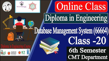 Database Management System (66664) Class 20 | 6th CMT Department | Skills Portal Bangladesh