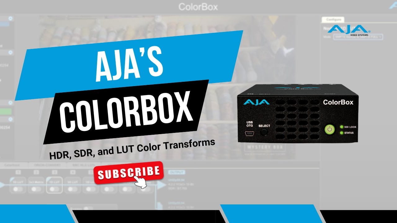 ColorBox | HDR, SDR, and LUT Color Transforms