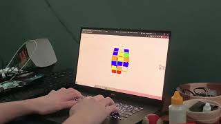 4.32 cstimer virtual cube single