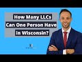 Attorney Thomas B. Burton answers the following question: How Many LLCs Can One Person Have in Wisconsin? Are you thinking of starting multiple LLCs in Wisconsin? In this video, we explain the rules and regulations governing the number of LLCs that one person can have in the state. We also discuss the potential benefits and drawbacks of having multiple LLCs, and offer tips on how to manage and maintain them effectively.