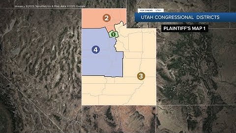 Judge selects Utah congressional map, could create Democratic district