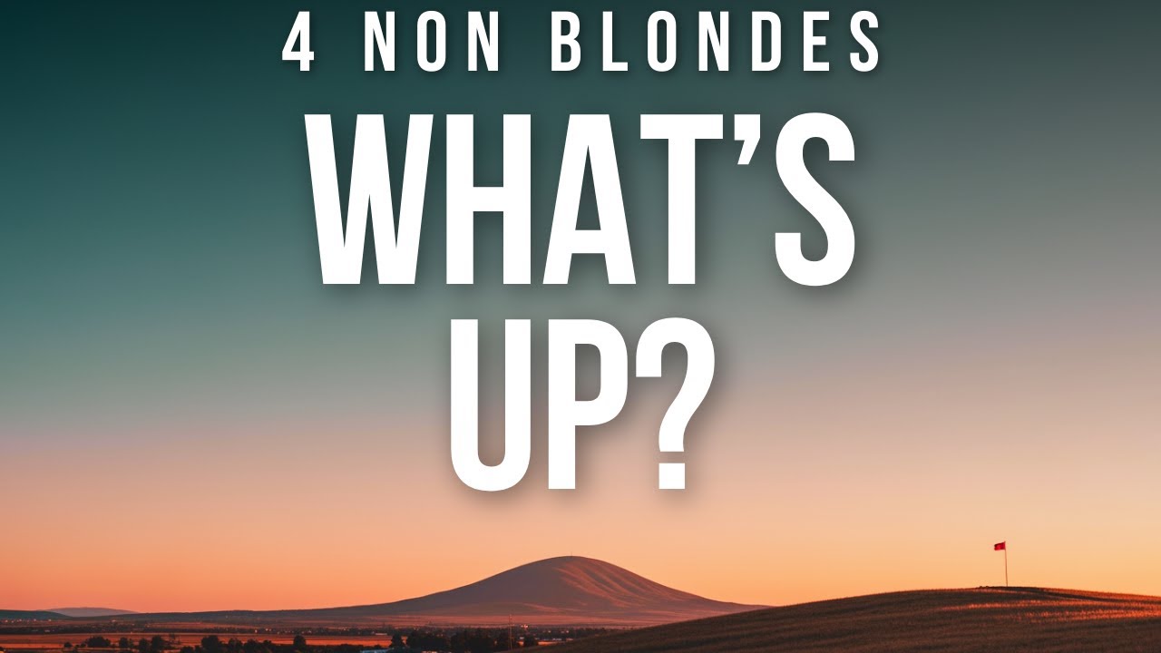 4 Non Blondes - What's Up? (Lyrics) | Scenic Nature Timelapse Visualizer