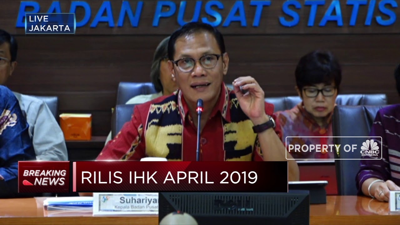 BPS: Inflasi April 2019 0,44%, Masih Terkendali