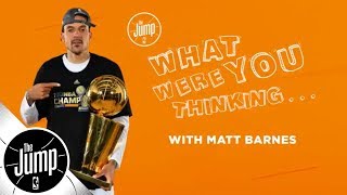 Matt Barnes on that time Kobe Bryant even didn't flinch | The Jump | ESPN