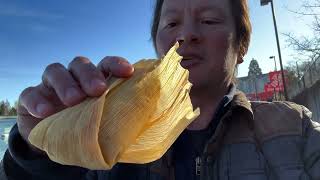 Trunk Tamales from the Home Depot parking lot | Lunch With Kenji