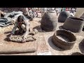 Portable Mud Oven Tandoor Making Process || Build An Oven