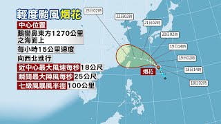 【譚若誼報氣象】輕颱路徑涵蓋全台 下週二至五影響最劇@中天電視CtiTv 20210718
