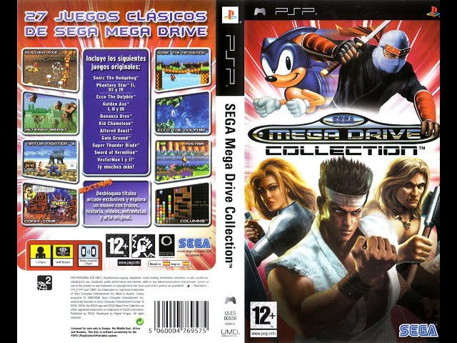 Sega Genesis Collection (PsP) - YouTube