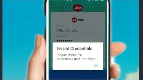 jio FSM app ka password change kaise kare || FSM password  reset || invalid credentials problem