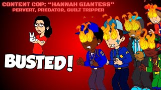 Content Cop Hannah Giantess