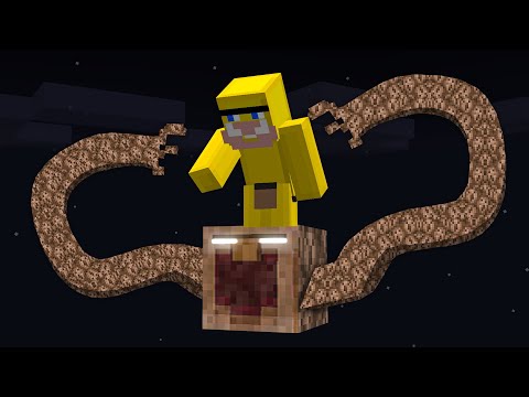 Surviving Minecraft's Scariest One Block