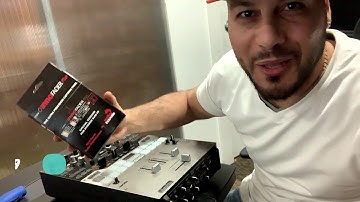 how to install the Innofader Mini Plus on the Pioneer DJM-s9 mixer