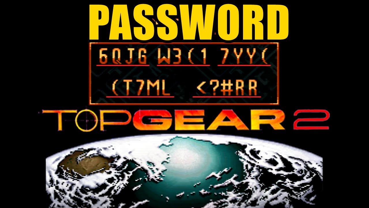Password Top Gear 2 - YouTube