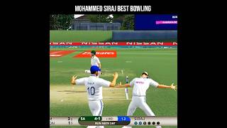 Siraj Dangerous Bowling in Test Cricket 💥 | Game Changer 5 v4.3 Shorts