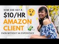 Amazon Virtual Assistant Earns $10 Per Hour Even Without Experience