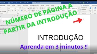 Como Numerar Pginas A Partir Da Introduo Como Colocar Pginas No Tcc