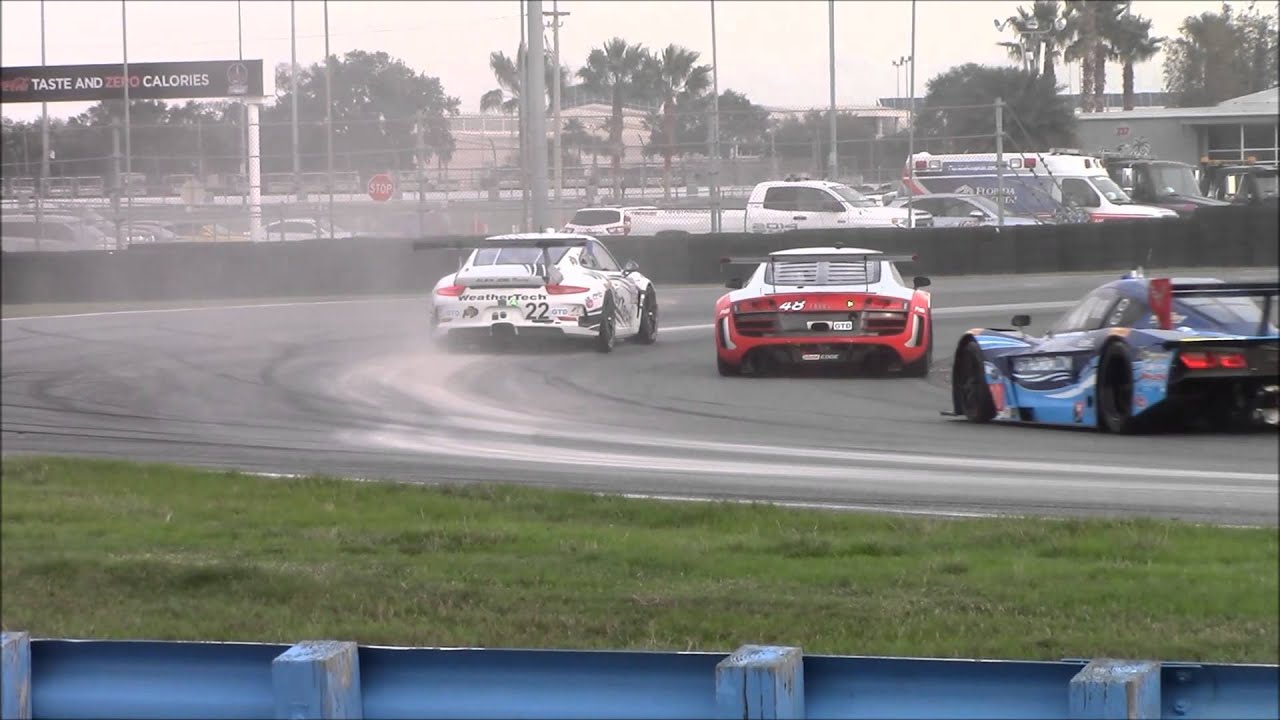2015 Rolex 24 Friday Roar Testing - YouTube