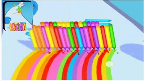 pencil rush gameplay walkthrough max all level, trailer (android iOS)