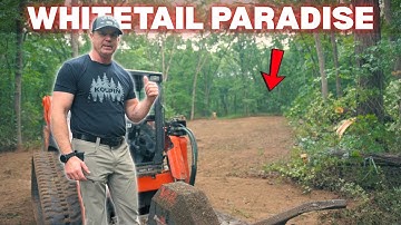 Converting A Farm To WHITETAIL PARADISE In 24 HOURS