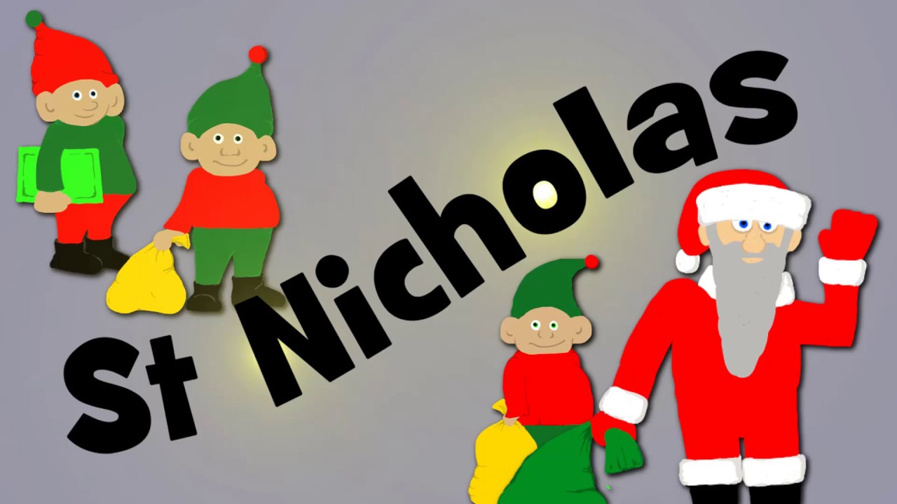 St Nicholas Children's Christmas Poem - Santa Claus for Kids - YouTube
