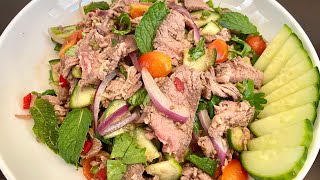 THAI BEEF SALAD - Yum Seen