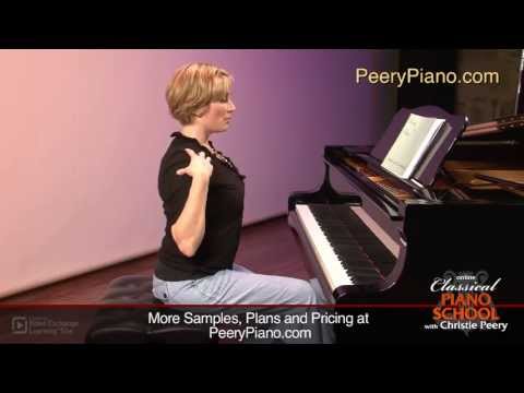 Beginner Piano Lesson: Piano Posture