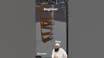 Beginner Make Spiral Stairs Like This