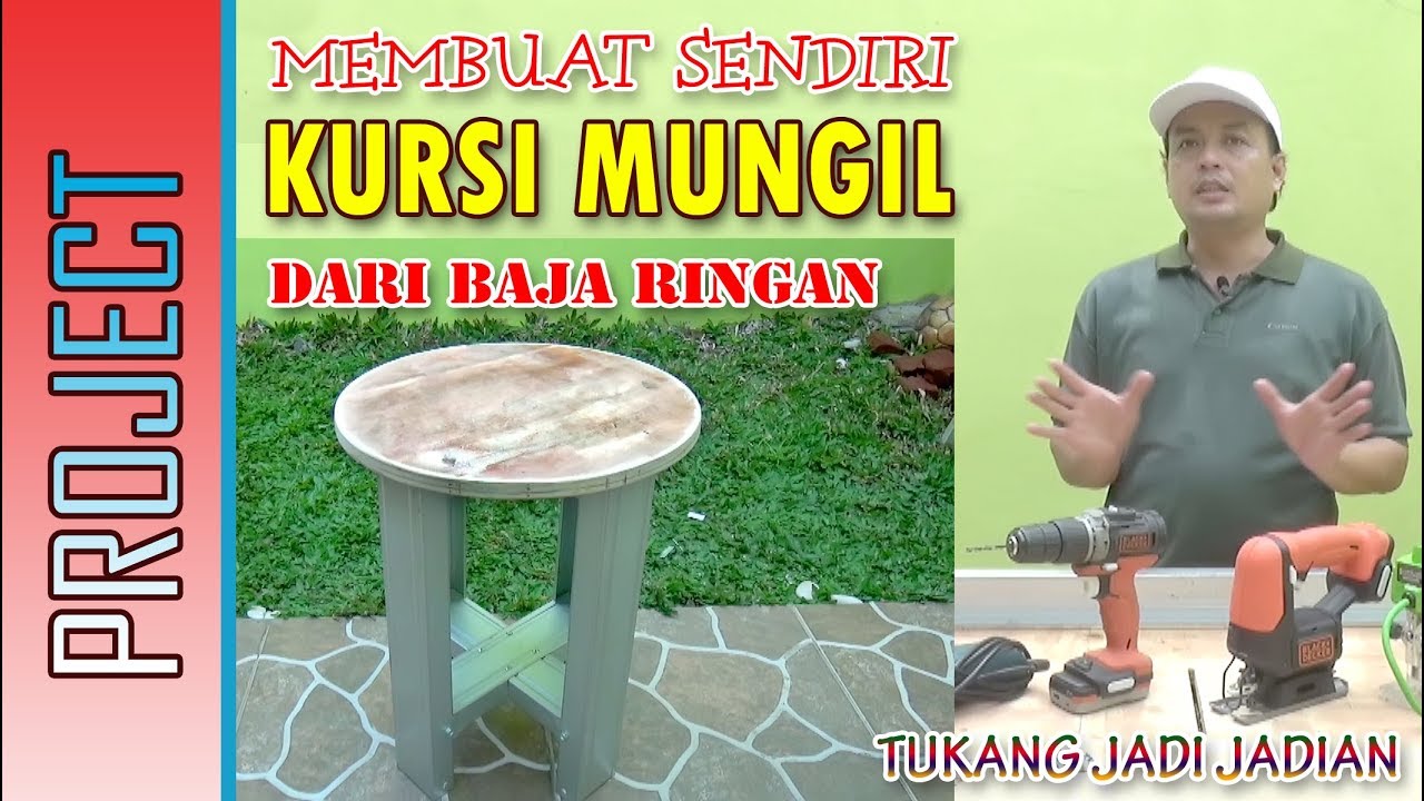  MEMBUAT  KURSI  BAJA  RINGAN  tukang jadi jadian YouTube