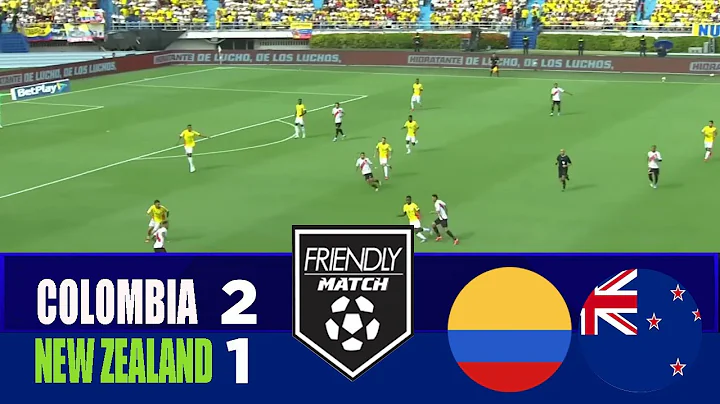 COLOMBIA vs NEW ZEALAND 2-1 | 2025 International Friendly | Match Highlights