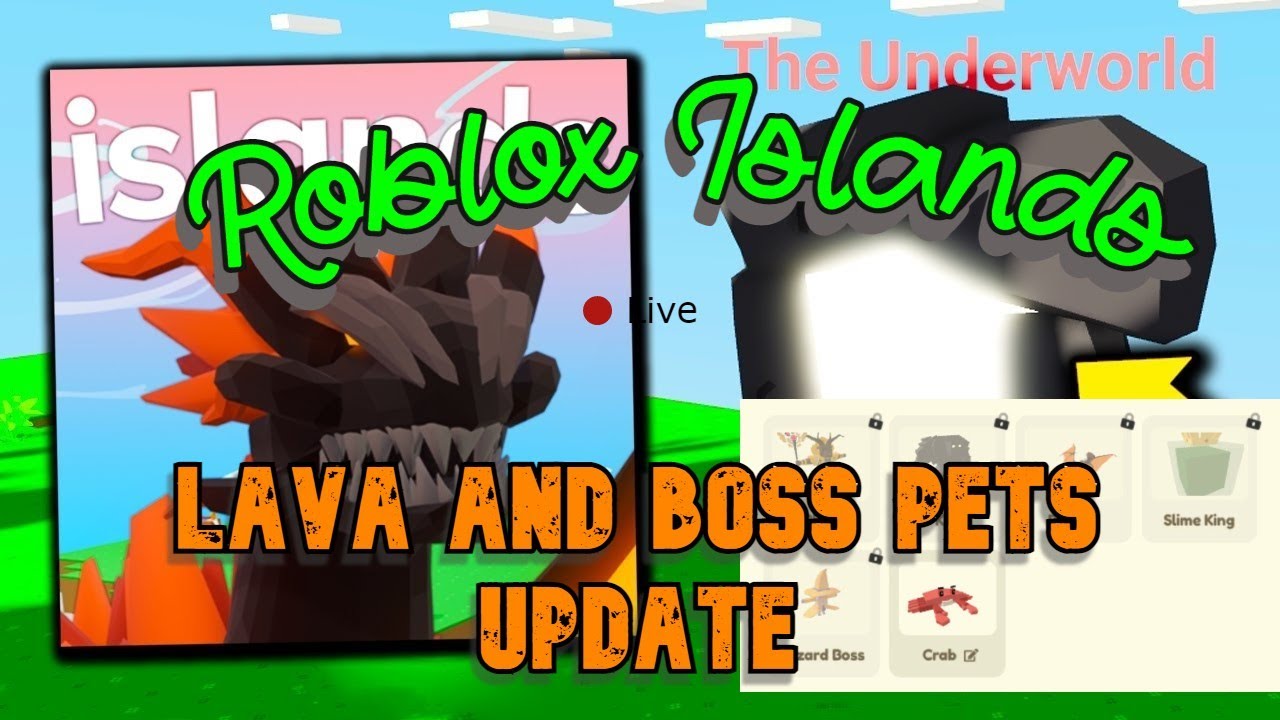 Roblox Islands Lava and Boss Pets update | FunZone