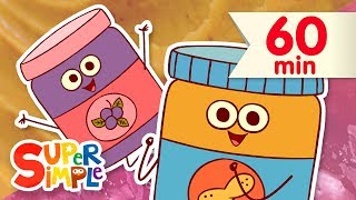 Peanut Butter \& Jelly | + More Kids Songs | Super Simple Songs