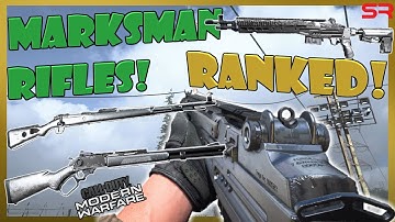 MARKSMAN RIFLES RANKED! | WORST TO BEST | Modern Warfare