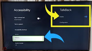 MOTOROLA Smart Google TV How to Turn OFF TalkBack Mode How to Turn ON OFF TalkBack