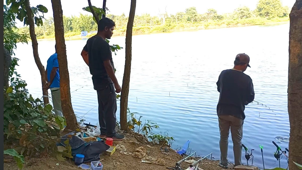 Fishing | hook fishing video ✅ | Anglers Hunters ✅ मछली का शिकार डैम में।