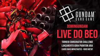 DOMINGUNDAM • LIVE DO BEO • CARDS MAIS FORTES DO GD04 • IMPACTOS NO META E + • #gundamcardgame