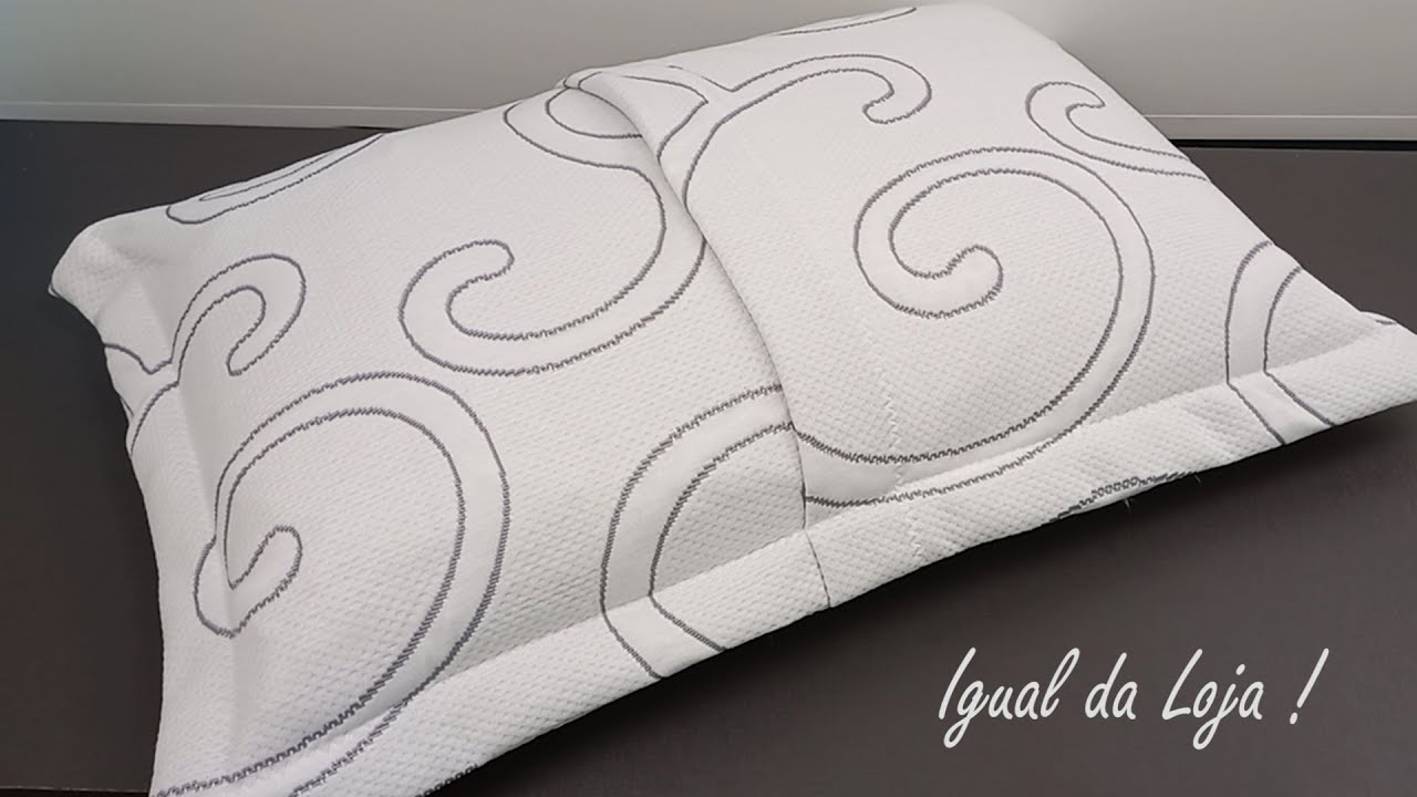😘Capa para Travesseiro PERFEITA E MAIS fácil do mundo