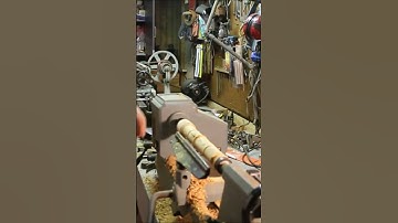 Restoring Two Man Felling & Crosscut Saws Pt 58 Turning New Handle #turning #mulberry