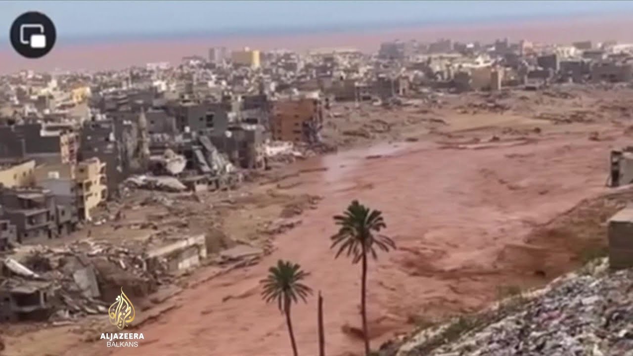 آلاف القتلى والمفقودين بعد الفيضانات المدمرة في ليبيا