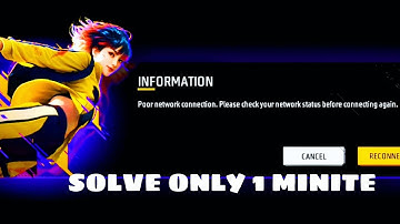 POOR NETWORK CONNECTION PLEASE CHECK YOUR NETWORK STATUS BEFORE CONNECTING AGAIN PROBLEM SOLVED ☺️