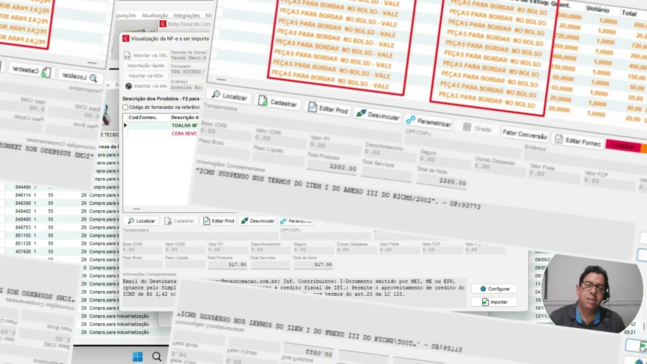 Como dar entrada em notas no CLIPP PRO | Tutorial completo - sistemas Zucchetti