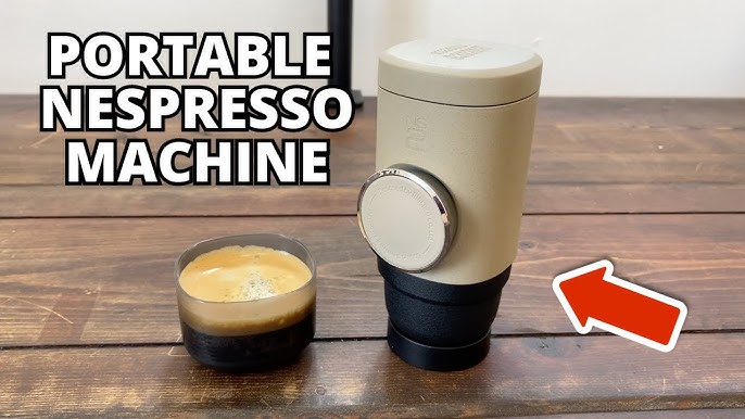  WACACO Minipresso NS2 - Máquina de café portátil de nueva  generación, funciona manualmente, compatible con cápsulas originales  Nespresso : Hogar y Cocina