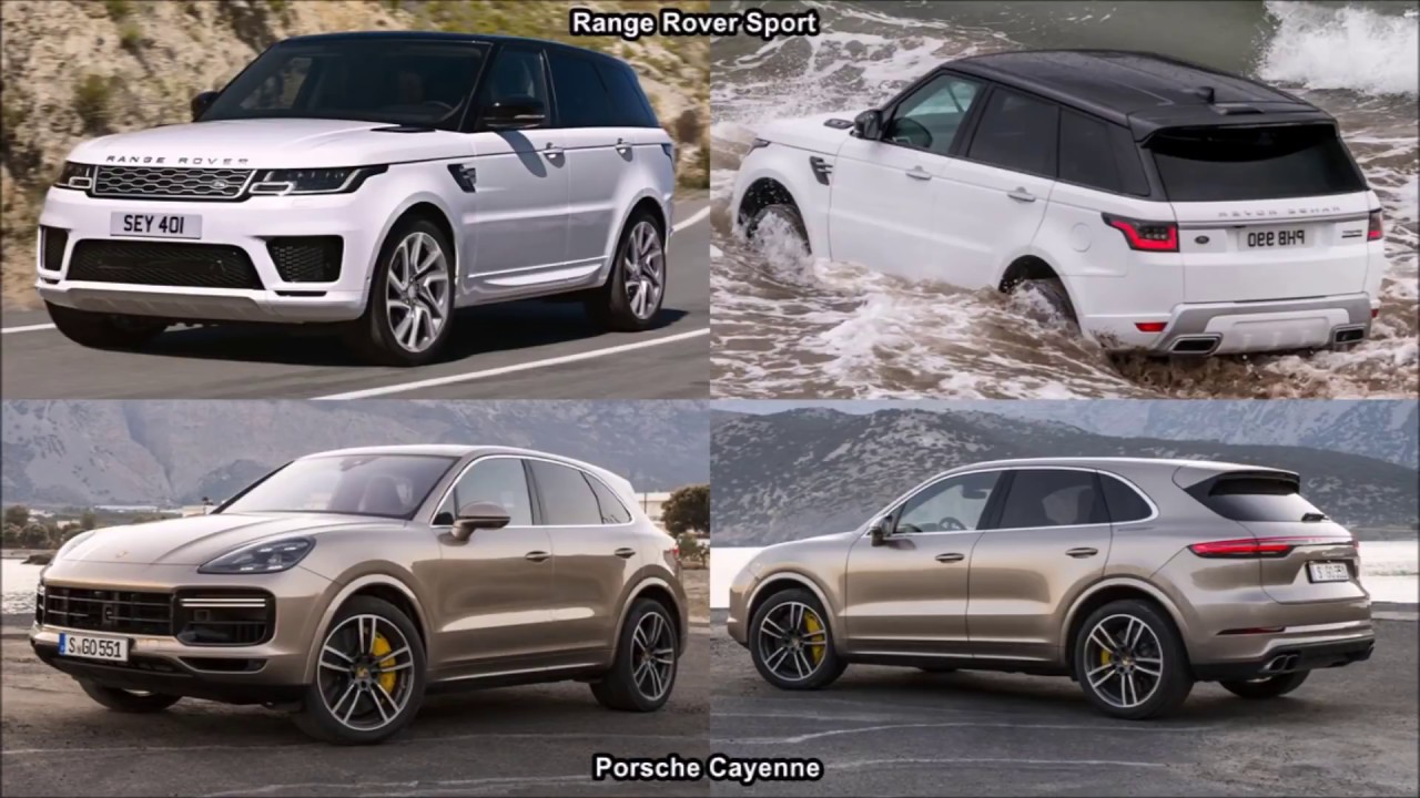 2018 Porsche Cayenne Vs Range Rover Sport You 2018 Porsche Cayenne Vs Range Rover Sport